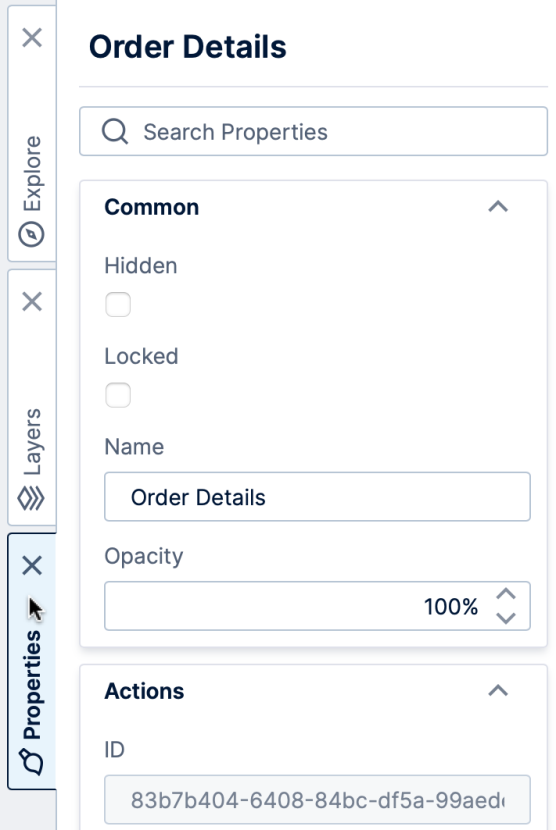 Layer properties 