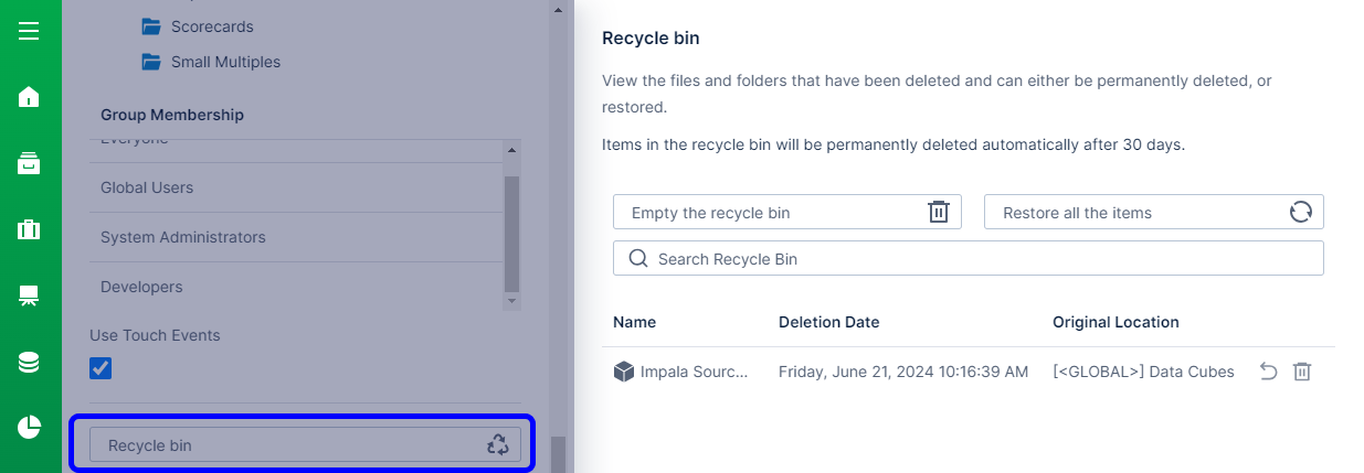 Recycle bin